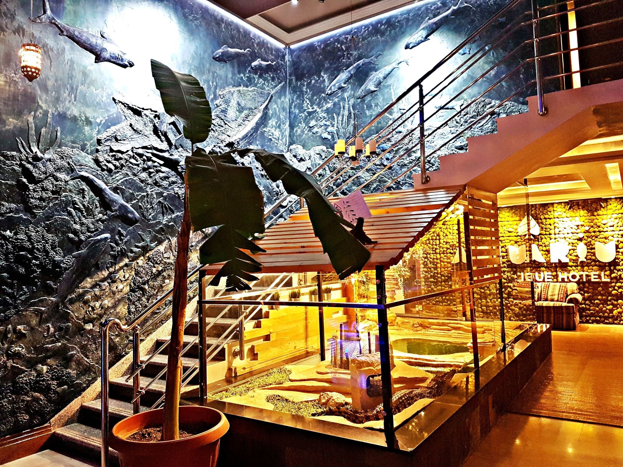 Aquarium Hotel Rijád Exteriér fotografie